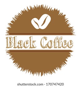 coffee design over white background vector illustration 