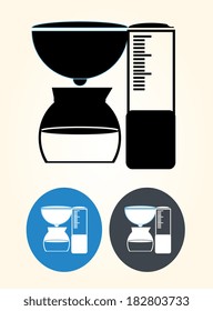 Coffee design over white background, vector illustration