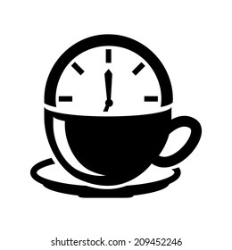 coffee design over white background vector illustration