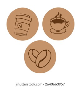 Coffee design over white background, vector illustration eps10