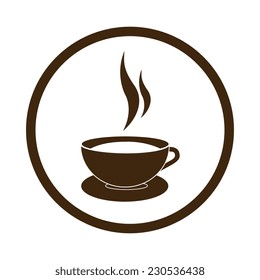 Coffee design over white background,vector illustration