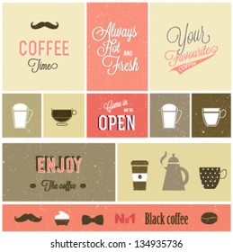 Coffee design set
