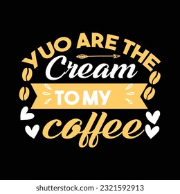 Diseño de café SVG, diseño de camisetas