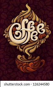 Coffee design template