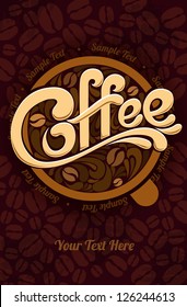 Coffee design template