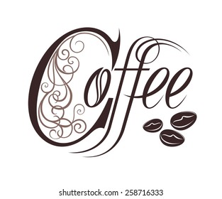 Coffee design template