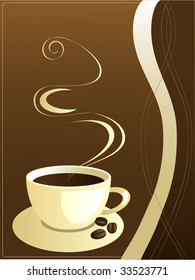 Coffee design, vector