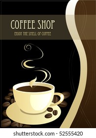 Coffee design, vector