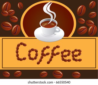Coffee design, vector