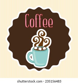 coffee design , vector illustration