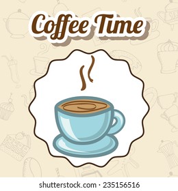 coffee design , vector illustration