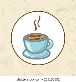 coffee design , vector illustration