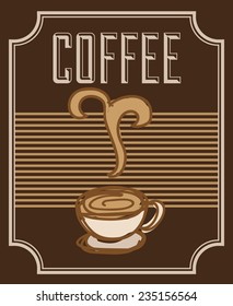 coffee design , vector illustration