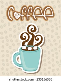 coffee design , vector illustration