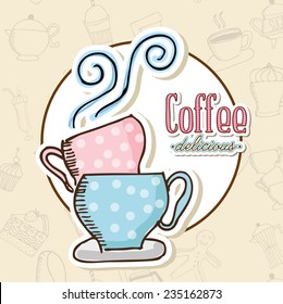 coffee  design , vector illustration