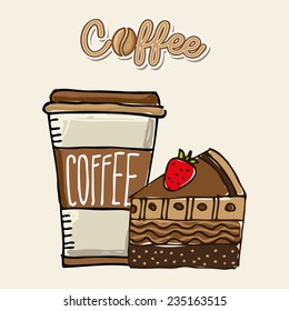 coffee  design , vector illustration