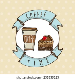 coffee design , vector illustration
