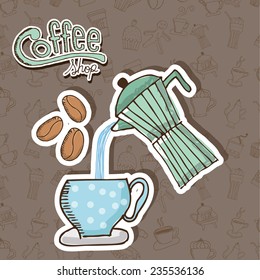coffee design , vector illustration