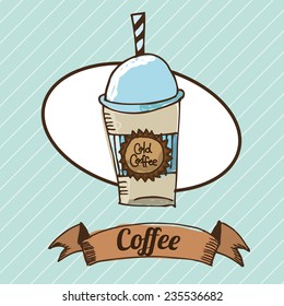 coffee design , vector illustration
