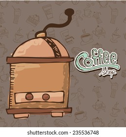 coffee design , vector illustration