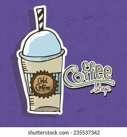 coffee design , vector illustration
