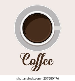 Coffee design, vector illustration
