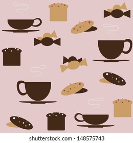 coffee and dessert pattern