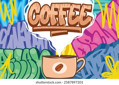Coffee Digital Artwork Street Style