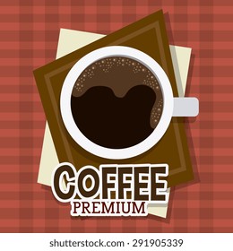 Coffee digital design, vector illustration eps 10.