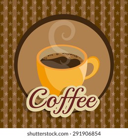 Coffee digital design, vector illustration eps 10.