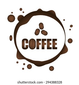 Coffee digital design, vector illustration eps 10.