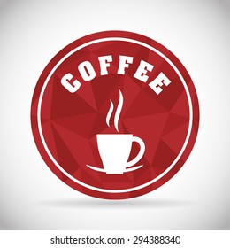 Coffee digital design, vector illustration eps 10.