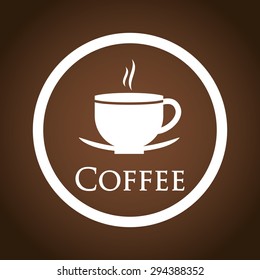 Coffee digital design, vector illustration eps 10.