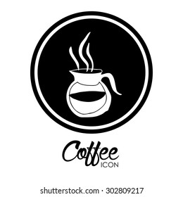 Coffee digital design, vector illustration eps 10