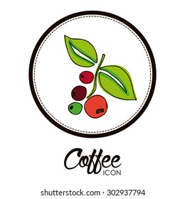 Coffee digital design, vector illustration eps 10
