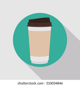 Coffee digital design, vector illustration eps 10