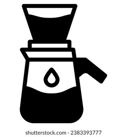 Coffee Dipper Icon Illustration, for UIUX, infographic, etc