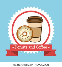 coffee and donuts design