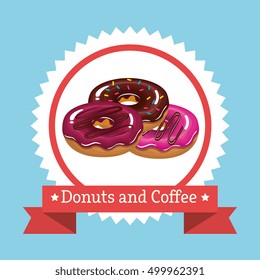 coffee and donuts design