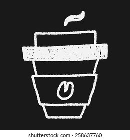 coffee doodle drawing
