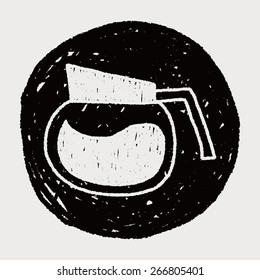coffee doodle drawing