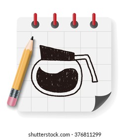 coffee doodle drawing