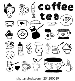 Coffee Doodles design