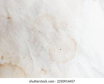 Coffee Dot Cardboard. Carton Dye Pattern. White Coffee Print. Brown Coffee Splash. Dirty Spot Spatter. Brown Paper Surface. Dirty Food Poster. Grain Tea Dirt Parchment. Abstract Plain Coffee Texture.