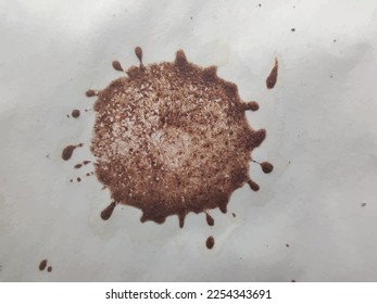 Coffee Dot Parchment. Dirty Drop Surface. Dirty Old Spot Background. Natural Craft Coffee Pattern. Grain Fade Poster. Brown Coffee Effect. Carton Dye Spatter. White Coffee Sheet. Brown Sheet Texture.
