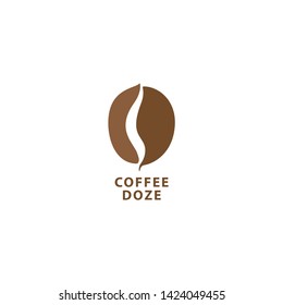 coffee doze template logo concept