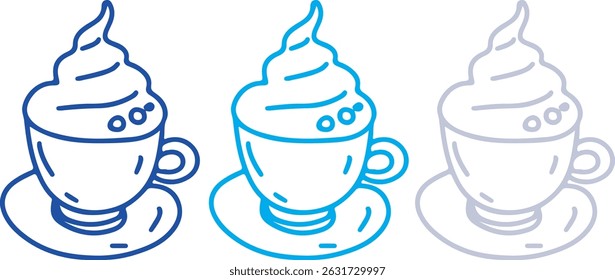 Coffee drawing, engraving, ink, line art, vector	