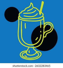 Coffee drawing, engraving, ink, line art, vector	
