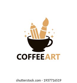 Diseño de plantillas de logotipo de arte para bebidas alcohólicas