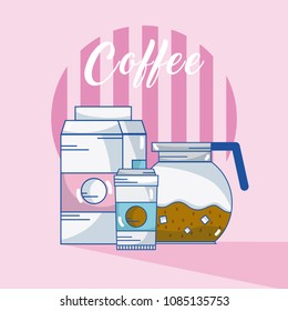 Coffee drink concept